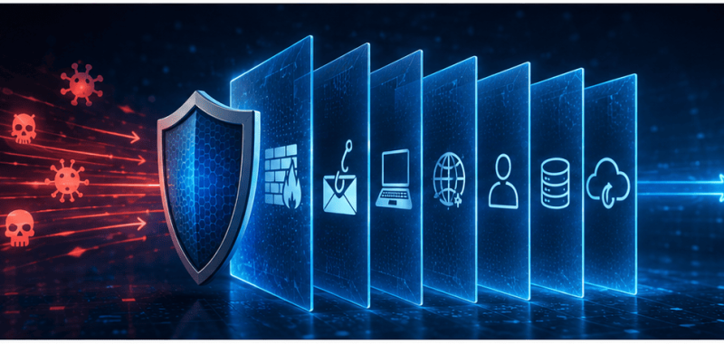 Defense in Depth: Cómo la Ciberseguridad en Capas Detiene los Ataques Modernos