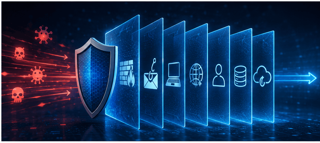 Defense in Depth: Cómo la Ciberseguridad en Capas Detiene los Ataques Modernos